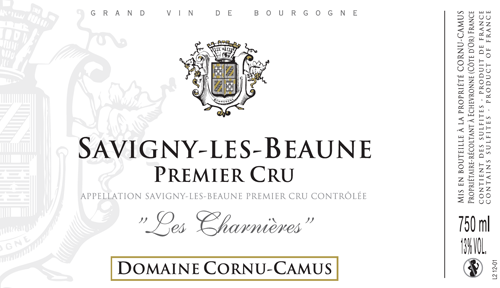 Etiquette Savigny-Lès-Beaune 1er Cru « Les Charnières »